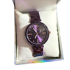 NIB Purple juicy Couture Black Label Watch